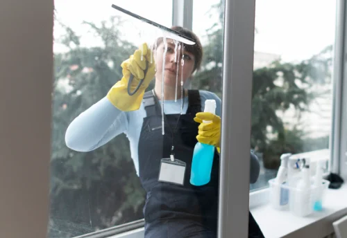 Nettoyage de vitres intérieures et extérieures à Saint-Siffret